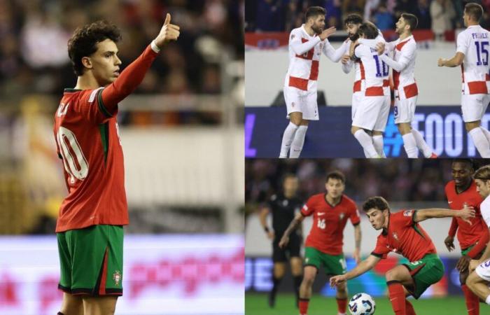 ¡Sin Cristiano Ronaldo, sin habilidad para rematar! El brillante Joao Félix deslumbra, pero el Portugal ha cambiado mucho, sin Bruno Fernandes y la superestrella de Al-Nassr, dominado por la severa Croacia.