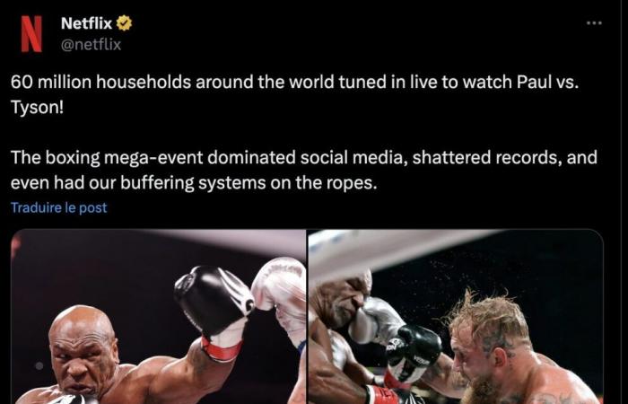 Netflix rompió récord con la pelea entre Jake Paul y Mike Tyson, pero no es un éxito