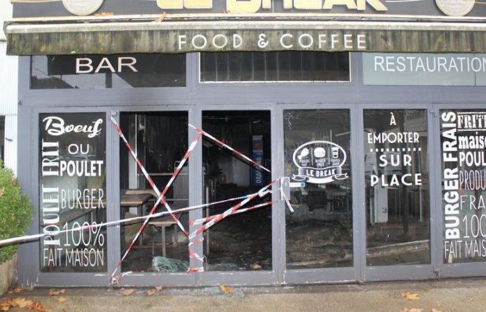 Un incendio arrasa el restaurante Le Break en Cahors