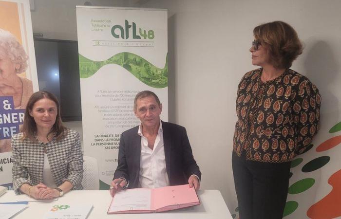 La Asociación Tutelar de Lozère firma su primer contrato plurianual de objetivos y medios