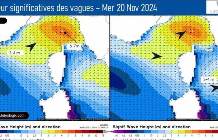 Se esperan ráfagas de 100 km/h, aquí es donde soplará con más fuerza