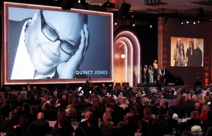 Quincy Jones recibió un Óscar honorífico póstumo por toda su carrera