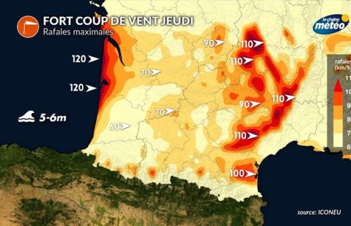 Nieve en la llanura y fuerte vendaval el jueves: situación bajo vigilancia