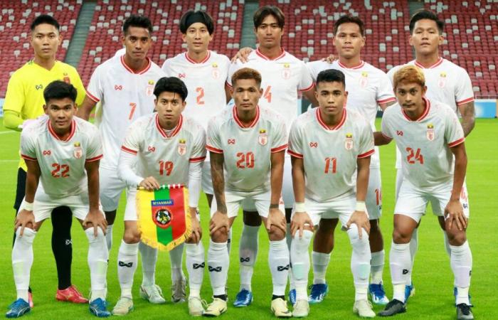 Myanmar se enfrenta hoy al Líbano en partido amistoso