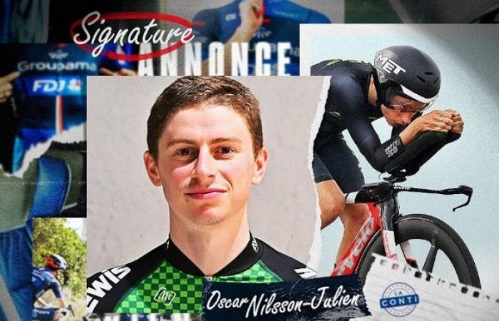 Ciclismo. Transferencia – Un joven corredor francés contratado por Conti Groupama-FDJ