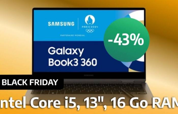 Black Friday: ¡Fnac rebaja drásticamente el precio de este portátil Samsung Galaxy Book que está en -43%!