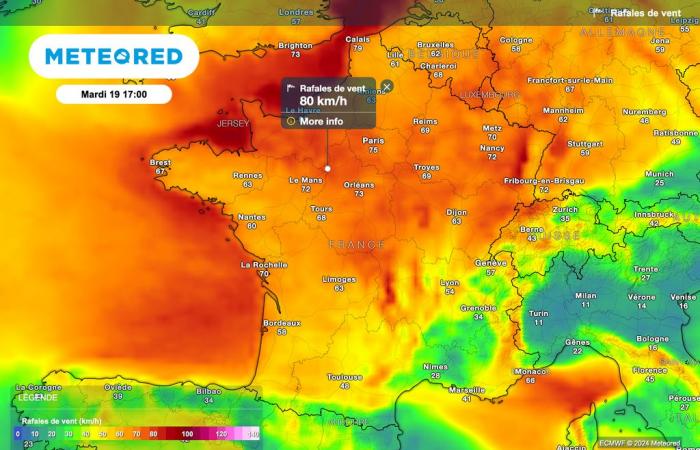 Antes de la llegada del frío y la nieve, se pronostican fuertes lluvias para las próximas horas en Francia