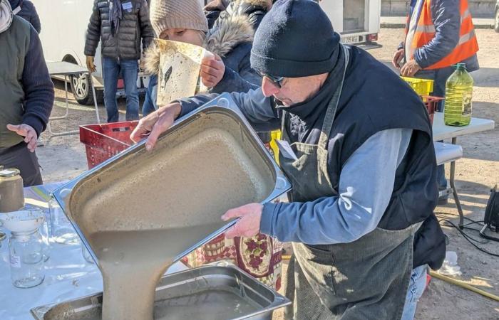 Gran éxito del Potage des chefs de Puy-en-Velay con mil litros vendidos