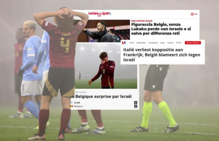 “Bélgica se está engañando a sí misma”: la prensa extranjera tampoco es amable con los Diablos Rojos tras la dolorosa derrota ante Israel