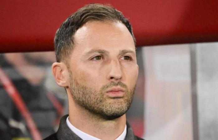 Domenico Tedesco da una gran perorata