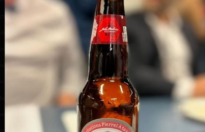 Molson presenta una cerveza con la imagen de Pierre Houde