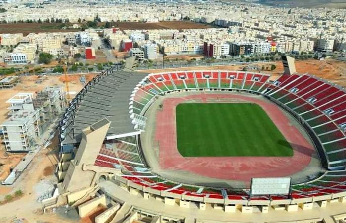 Las obras de desarrollo y equipamiento del estadio de Fès El-Kébir se encuentran en una fase avanzada