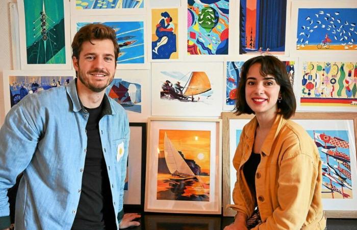 En Auray, una pareja de ilustradores de éxito se instala en Argonaute