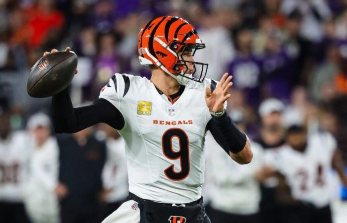 Apuestas de la Semana 11 de la NFL de 2024: probabilidades, selecciones y líneas entre Bengals y Chargers