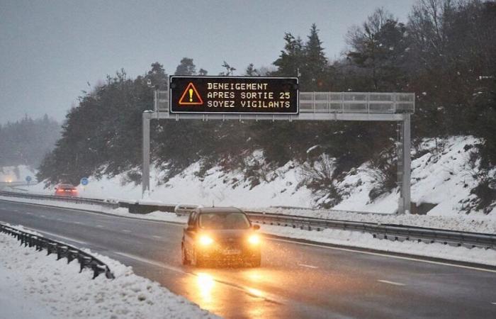 Informe meteorológico. Nieve en Puy-de-Dôme, caídas importantes en el Macizo Central