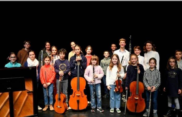 En Cesson-Sévigné, la escuela de artes organiza un concierto en familia para tocar juntos en el escenario