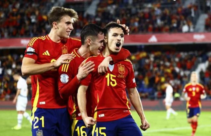 Una España renovada vence al final del suspenso ante Suiza en la Liga de Naciones