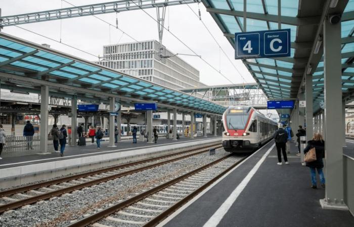 Tráfico ferroviario: perturbaciones entre Lausana y Ginebra