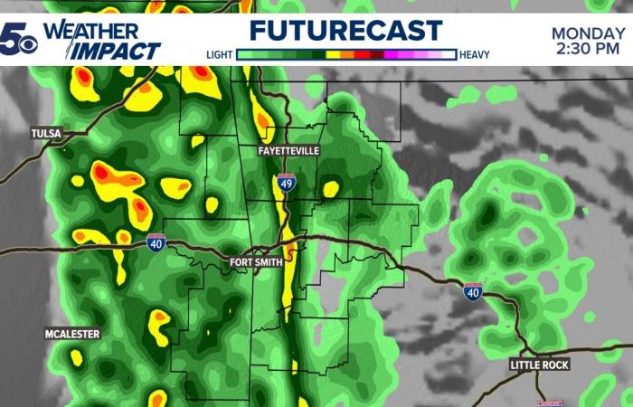 Posible riesgo de clima severo para el lunes