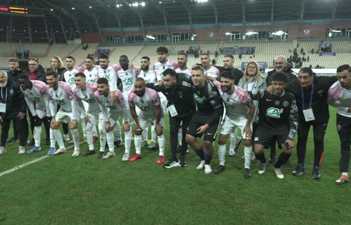 Derrotado por 5-0 en la Copa de Francia, este club de barrio hace realidad el sueño de todo aficionado