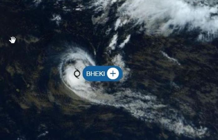 Bheki degradada a tormenta tropical severa