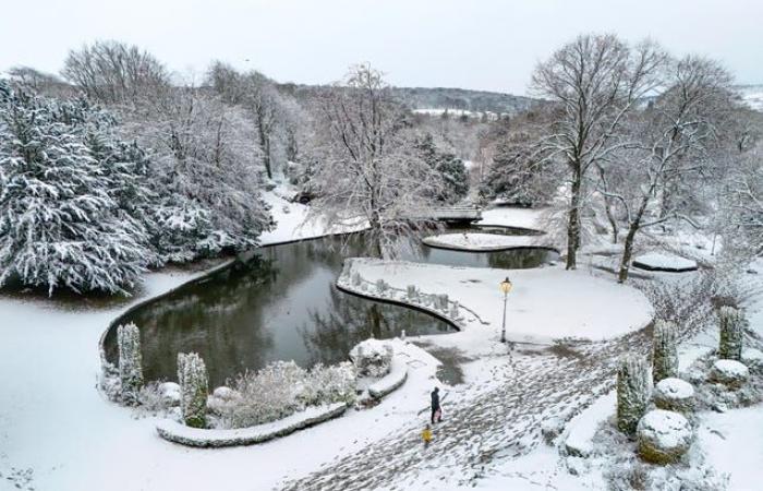 En imágenes: el Reino Unido tiembla ante la llegada de la nieve