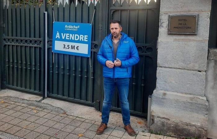 Ardèche: el presidente del Consejo Departamental pone a la venta la prefectura