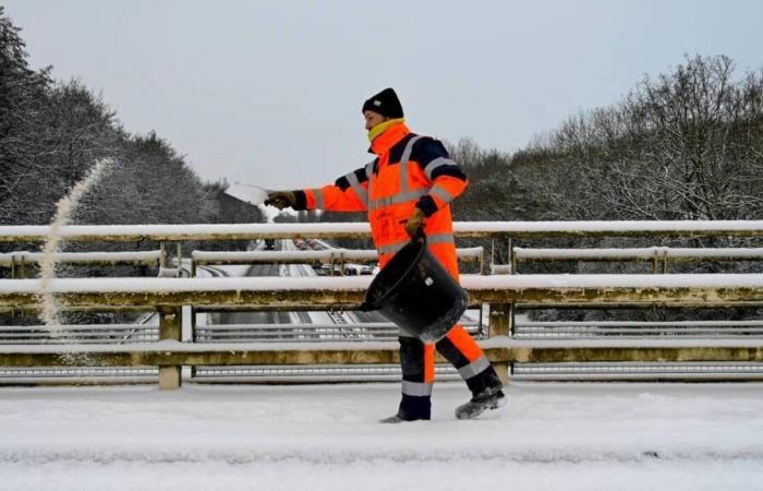 Podría nevar el jueves en Normandía, el Departamento de Carreteras anuncia su plan de invierno