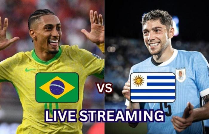 Brasil vs Uruguay: partido de clasificación para el Mundial Detalles de transmisión en vivo