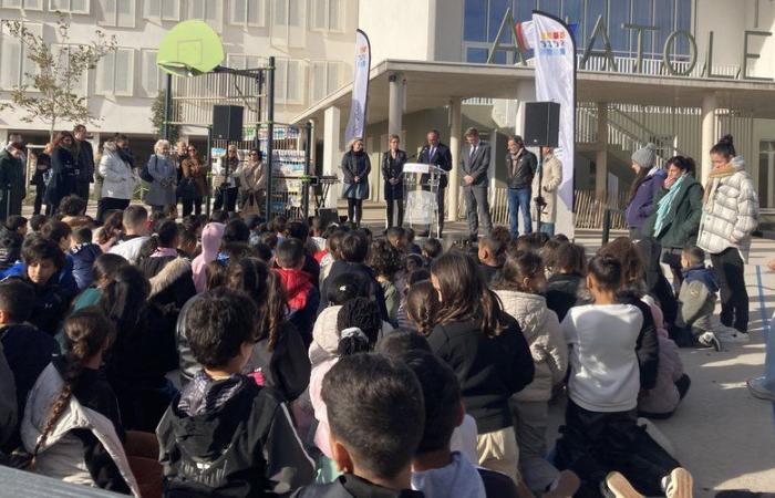 Inaugurada este lunes 18 de noviembre, la nueva escuela Anatole-France es “una oportunidad” para el distrito de Île de Thau