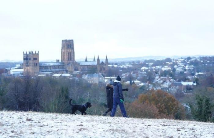 En imágenes: el Reino Unido tiembla ante la llegada de la nieve