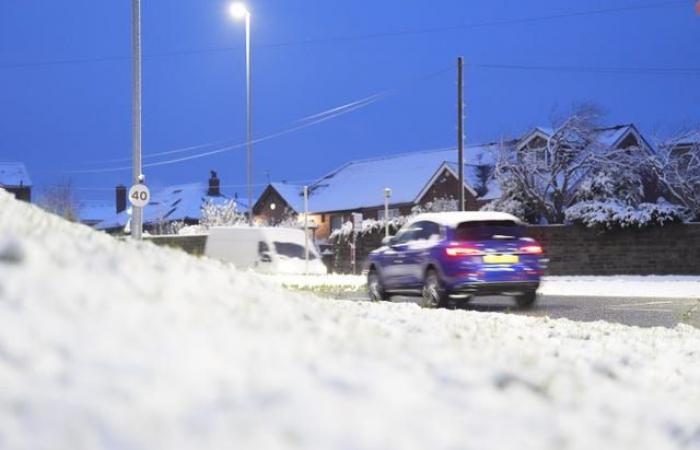 En imágenes: el Reino Unido tiembla ante la llegada de la nieve