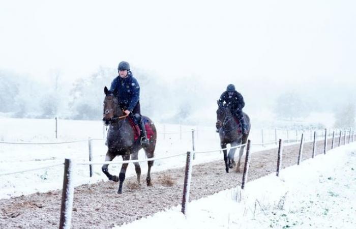 En imágenes: el Reino Unido tiembla ante la llegada de la nieve