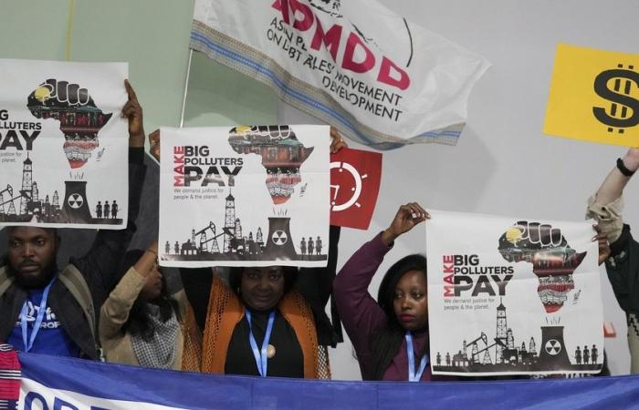 COP29: activistas hacen campaña por una financiación justa de la lucha