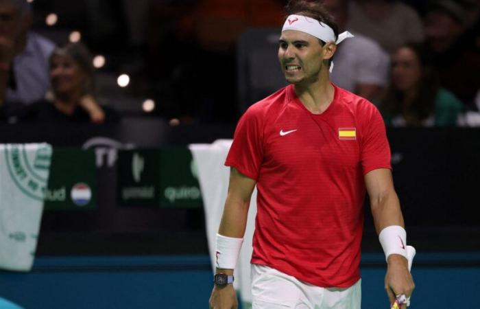 ¿El final de su carrera? Rafael Nadal derrotado por Botic van de Zandschulp, España lidera 1-0 ante Holanda