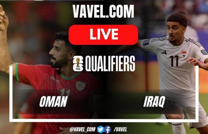 Resumen y gol: Omán 0-1 Irak en las Eliminatorias para el Mundial 2026 | 19 de noviembre de 2024