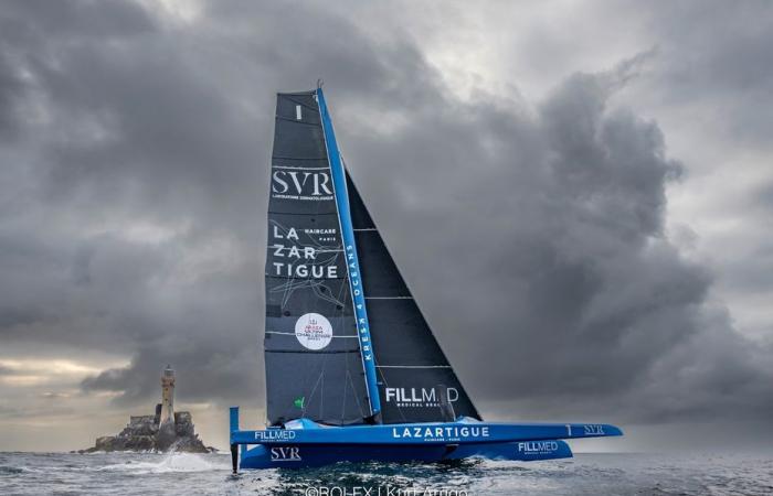 Trofeo Julio Verne. François Gabart y el maxitrimarán SVR-Lazartigue listos para batir un récord legendario