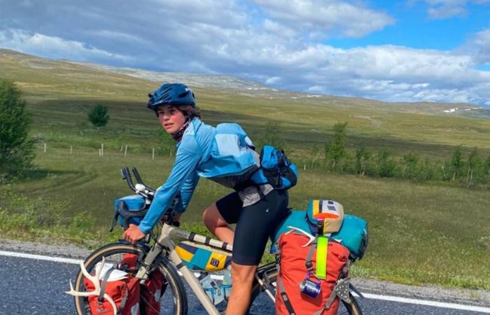 Del Alto Loira a Noruega en bicicleta a los 18 años, expone los recuerdos de este extraordinario proyecto