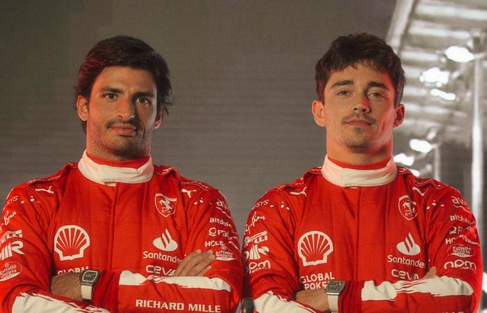 F1. Trajes especiales en Las Vegas para Ferrari