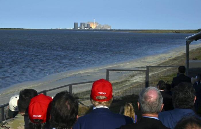 No hay una segunda hazaña para SpaceX, que no logra alcanzar su cohete Starship ante la mirada de Donald Trump