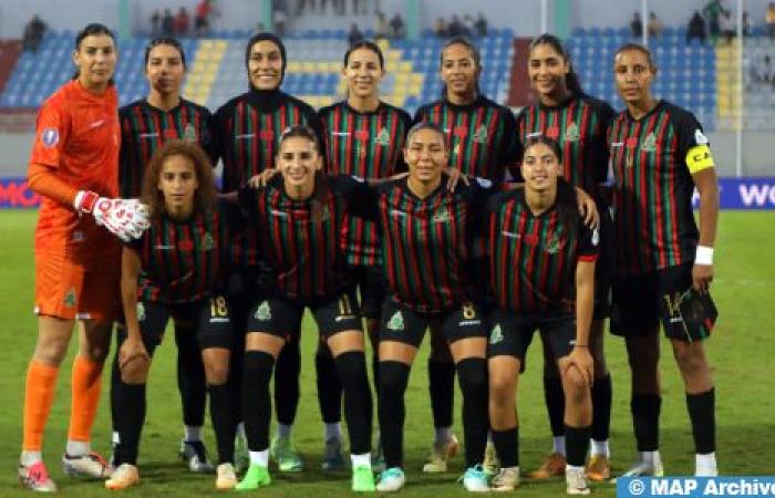 LDC femenino de la CAF (Marruecos-2024): AS FAR se enfrenta al FC Masar (2-1) y vuelve a la final