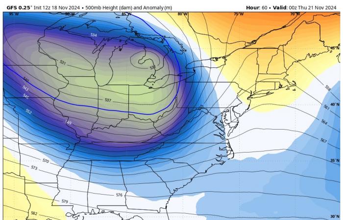 La alerta de tormenta invernal comienza el jueves para las montañas y algunas lluvias de nieve en el centro de Maryland