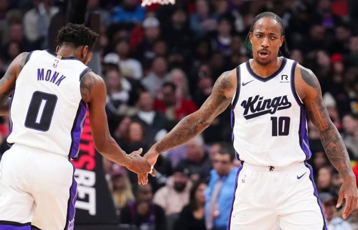 Kings’ Monk, DeRozan y Sabonis autorizados para trabajar en la cancha