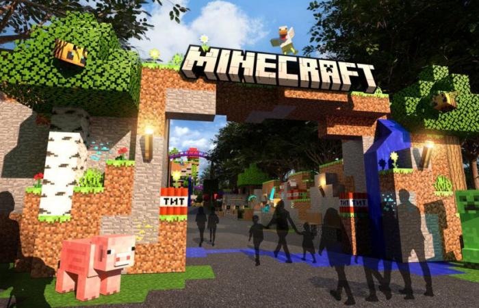 Minecraft, el videojuego más vendido de todos los tiempos, construye su futuro en los parques de atracciones – Libération