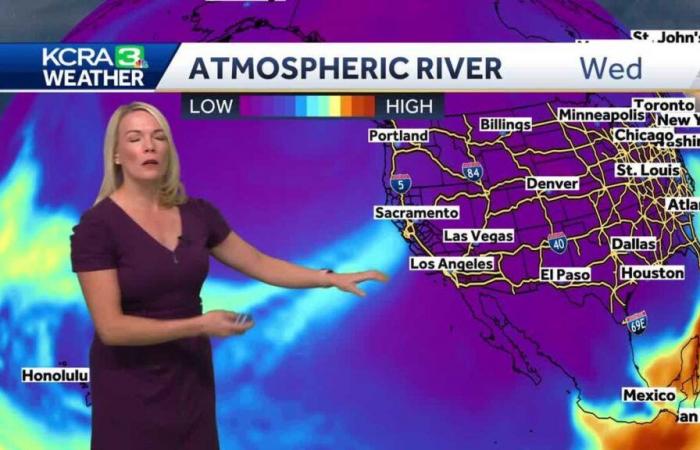 Cronometrar la lluvia y la nieve esta semana en el norte de California