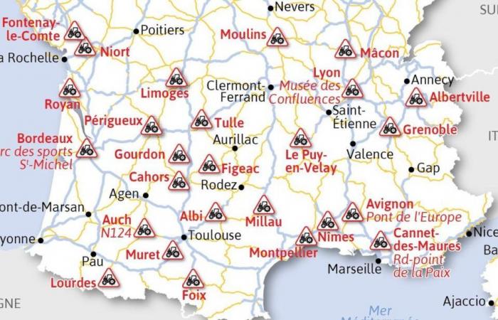 ¿Dónde se han desarrollado las acciones desde el lunes? La movilización se intensifica en toda Francia.