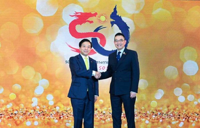 Tailandia y China se preparan para el Jubileo de Oro de 2025