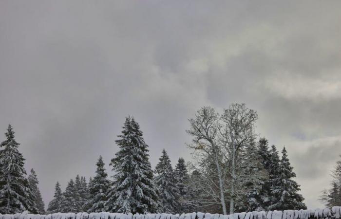 La nieve llega con fuerza a los Alpes suizos