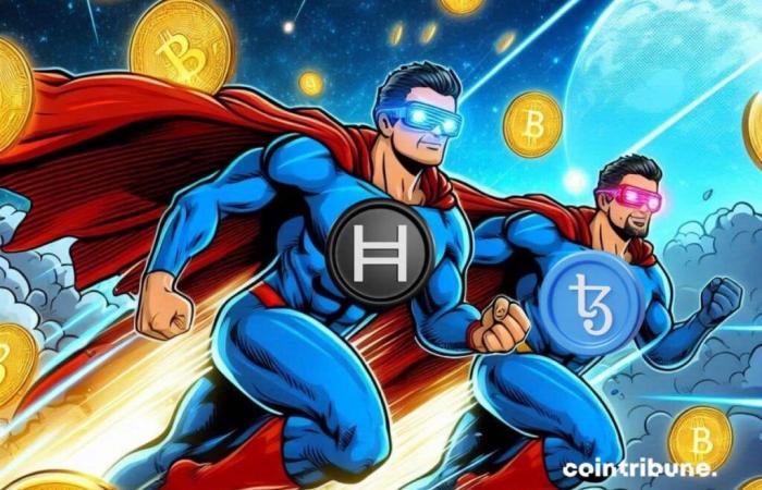 ¡Hedera y Tezos alcanzan nuevas alturas!