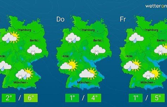 Milder otra vez después de la actuación invitada de invierno: 19 de noviembre de 2024, 16:00 horas